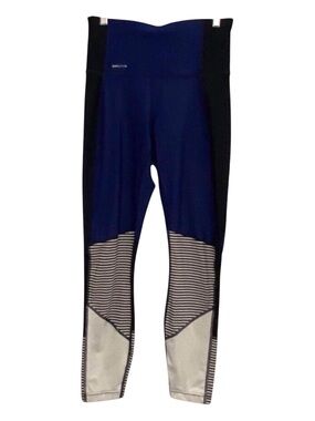 LOLE blue white sports leggings in small athletics clothing lightweight active